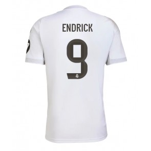 Lacne Muži Futbalové dres Real Madrid Endrick #9 2025-26 Krátky Rukáv - Domáci